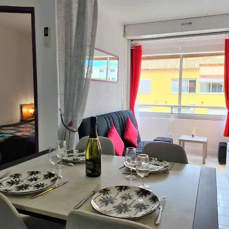 Moderne Avec Piscine, Clim Et A 200m De La - 4 Couchages, Cap D'agde - Fr-1-249-390 Apartamento Agde